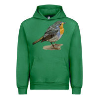 Emerald yellow breast Urban Hoodie - LillyAllenDesigns