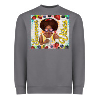 Storm summer vibes afro kid Heavyweight Sweatshirt - TumblerDesignByShophia