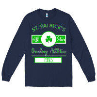 Navy Drinking Athletics Long Sleeve Tee - Bettercallsaul