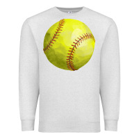 Oatmeal Heather softball Premium Sweatshirt - FaDigitalArtStudio