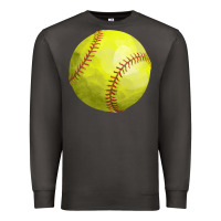 Smoke softball Premium Sweatshirt - FaDigitalArtStudio