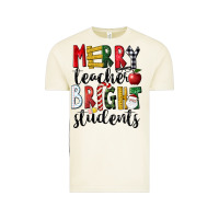 Vintage Arctic Merry Teacher Bright Students Christmas Vintage Tee - LillyAllenDesigns