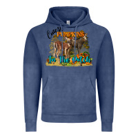 Vintage Denim Fall Cutest Pumpkin In The Patch Deer Vintage Hoodie - LillyAllenDesigns