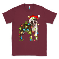 Christmas Chocolate Boston Terrier Classic Tee | Teevron