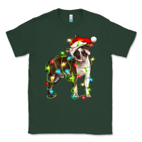 Sports Green christmas chocolate boston terrier Classic Tee - LillyAllenDesigns