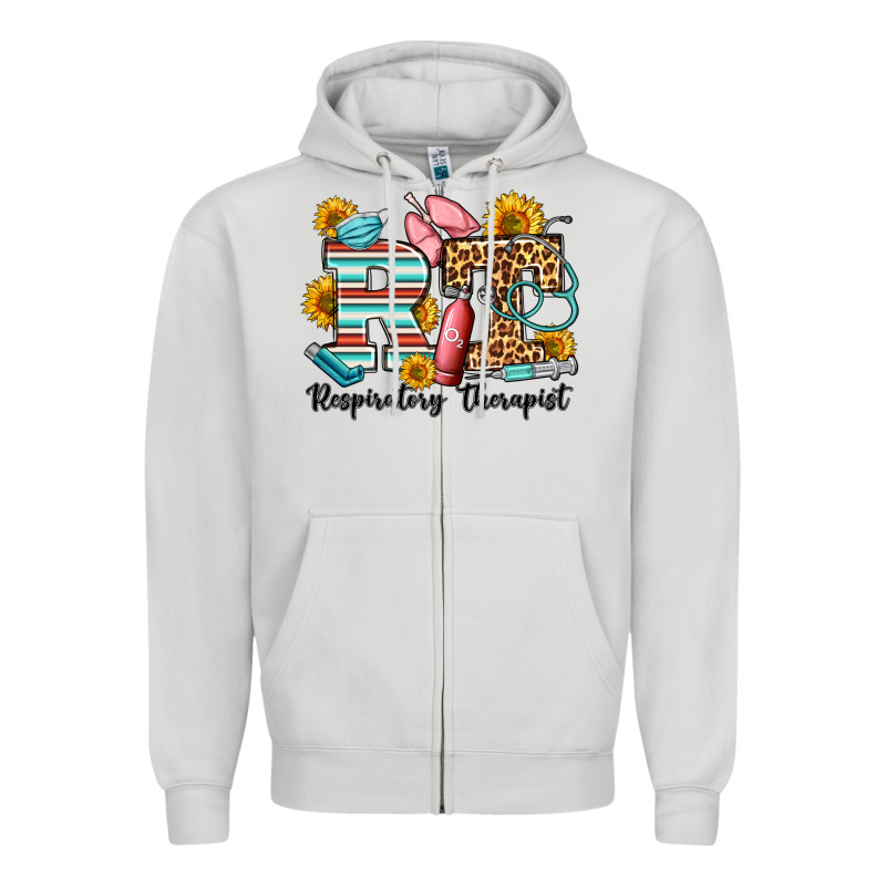 Respiratory Therapist Western Zipper Hoodie by OliviaCreatesArt | Teevron