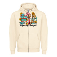 Sandshell respiratory therapist western Zipper Hoodie - OliviaCreatesArt