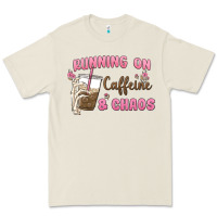Bone running on caffeine & chaos Premium Tee - MaliasSmallBusiness