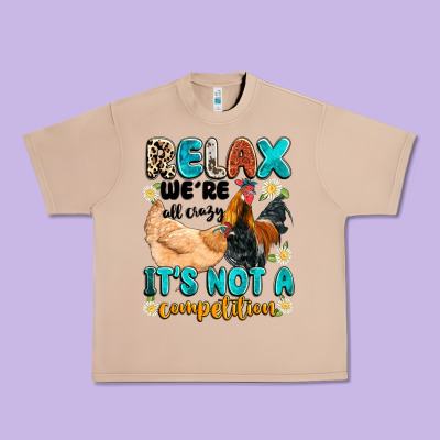 Relax We're All Crazy It's Not A Competition Urban Heavy Tee Designed By Artiststas