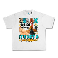 Lunar Rock relax we're all crazy it's not a competition Urban Heavy Tee - Artiststas