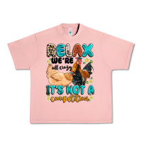 Salmon relax we're all crazy it's not a competition Urban Heavy Tee - Artiststas