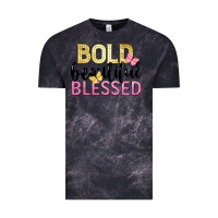 Cloud Black bold beautiful blessed Vintage Tee - LillyAllenDesigns