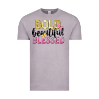 Vintage Zinc bold beautiful blessed Vintage Tee - LillyAllenDesigns