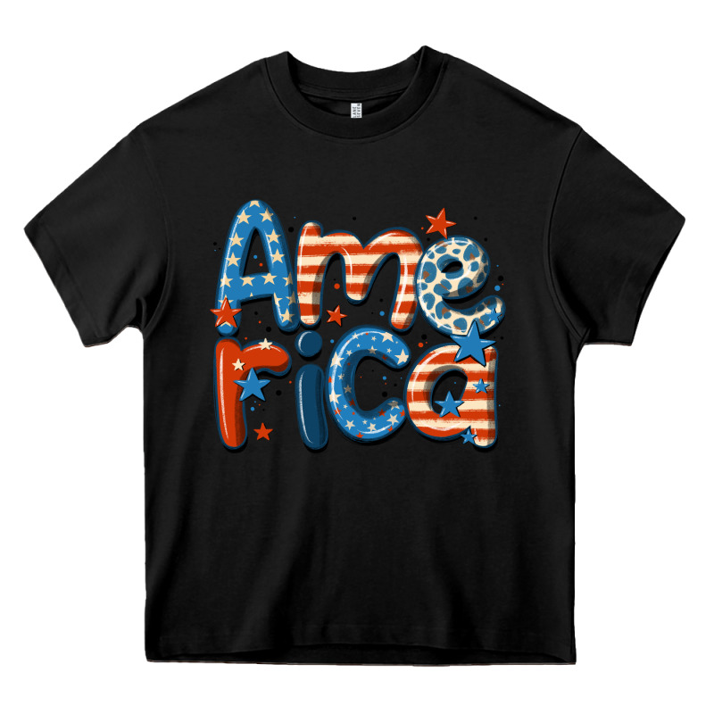 America Heavy Core Tee by MaliasSmallBusiness | Teevron