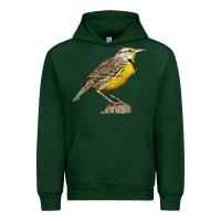 Foreset Green Western Meadowlark Urban Hoodie - LillyAllenDesigns