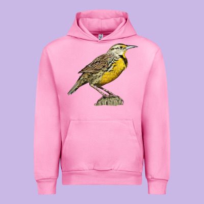 Western Meadowlark Urban Hoodie Designed By Lillyallendesigns