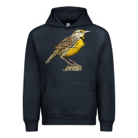 Navy Western Meadowlark Urban Hoodie - LillyAllenDesigns