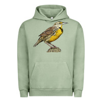 Pigment Oil Green Western Meadowlark Urban Hoodie - LillyAllenDesigns