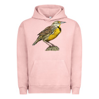 Pigment Salmon Western Meadowlark Urban Hoodie - LillyAllenDesigns
