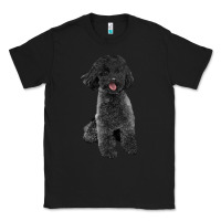 Black black poodles dog Classic Tee - LillyAllenDesigns