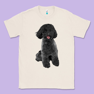 Black Poodles Dog Classic Tee Designed By Lillyallendesigns