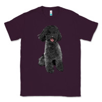 Plum black poodles dog Classic Tee - LillyAllenDesigns