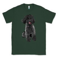 Sports Green black poodles dog Classic Tee - LillyAllenDesigns