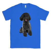 True Royal black poodles dog Classic Tee - LillyAllenDesigns