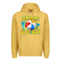 Antique Gold Sunshine on my mind Premium Hoodie - FaDigitalArtStudio