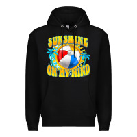 Black Sunshine on my mind Premium Hoodie - FaDigitalArtStudio