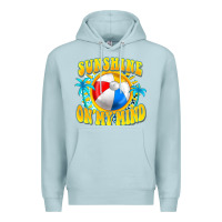 Blue Mist Sunshine on my mind Premium Hoodie - FaDigitalArtStudio