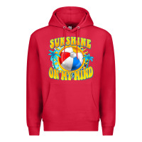 Cardinal Sunshine on my mind Premium Hoodie - FaDigitalArtStudio