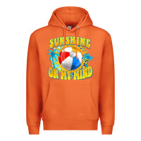 Carrot Sunshine on my mind Premium Hoodie - FaDigitalArtStudio