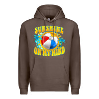 Coffee Sunshine on my mind Premium Hoodie - FaDigitalArtStudio