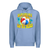 Colony Blue Sunshine on my mind Premium Hoodie - FaDigitalArtStudio