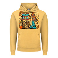 Fall Autumn Leopard Mama Vintage Hoodie | Teevron