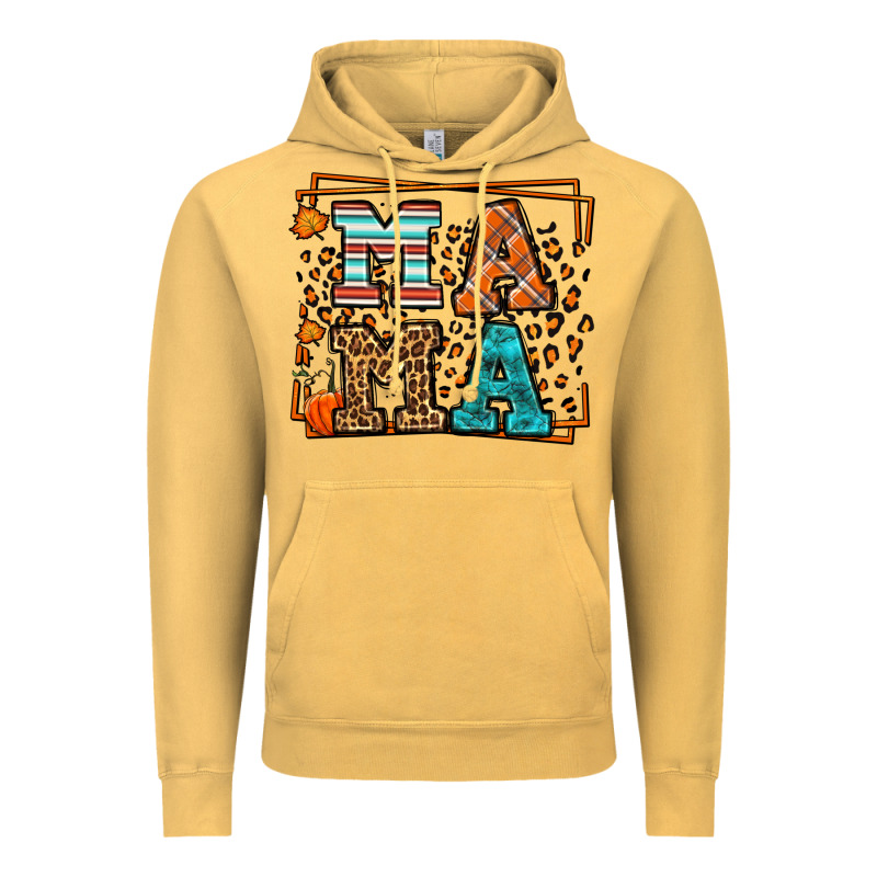 Fall Autumn Leopard Mama Vintage Hoodie by LillyAllenDesigns | Teevron