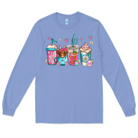 Colony Blue easter longhaired cow coffee cups Long Sleeve Tee - Jasminsmagicworld