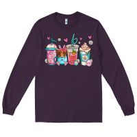 Plum easter longhaired cow coffee cups Long Sleeve Tee - Jasminsmagicworld