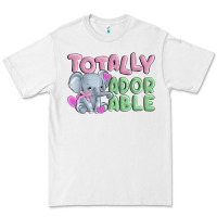 White totally adorable Premium Tee - MaliasSmallBusiness
