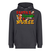 Smoke Santa's Favorite Nurse Heavyweight Hoodie - FaDigitalArtStudio