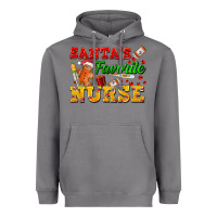 Storm Santa's Favorite Nurse Heavyweight Hoodie - FaDigitalArtStudio