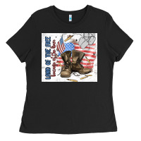 Land Of The Free Ladies Tee | Teevron