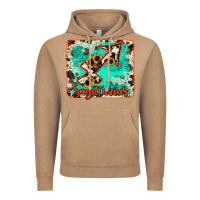 Vintage Coffee Sagittarius turquoise cowhide Vintage Hoodie - RanaPortraitStore