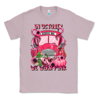 Lilac in october we wear pink halloween school bus Classic Tee - LillyAllenDesigns
