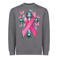 Storm Cancer Cross Cancer Awareness Heavyweight Sweatshirt - HowdyJamesFarm