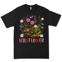 Black wildflower malias Premium Tee - MaliasSmallBusiness