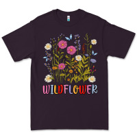 Plum wildflower malias Premium Tee - MaliasSmallBusiness