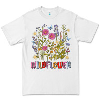 White wildflower malias Premium Tee - MaliasSmallBusiness