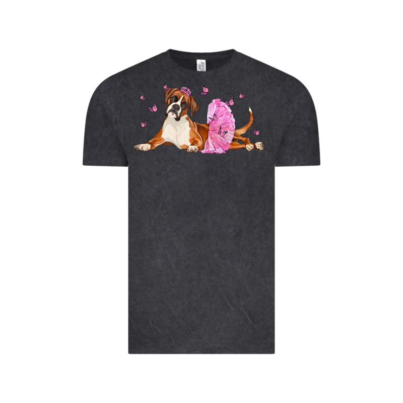 Boxer Dog With Tutu Vintage Tee by LillyAllenDesigns | Teevron